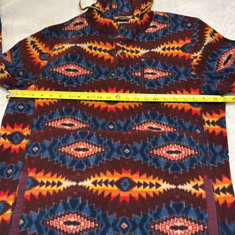 Dravus Multicolor Aztec Patterned Men's Hoodie - image 7